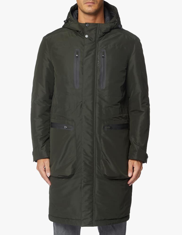 rinascente Esemplare Parka over imbottito in tessuto sintetico
