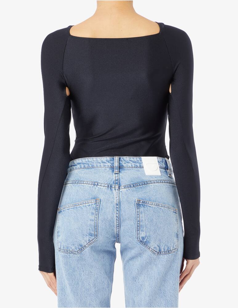 rinascente Coperni Body in jersey con cut-out