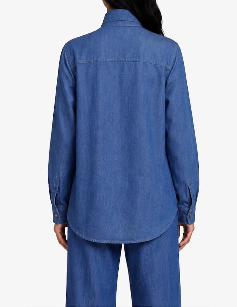Face to Face Style Denim effect shirt - picture 3 Face to Face Style Denim effect shirt - picture 3
