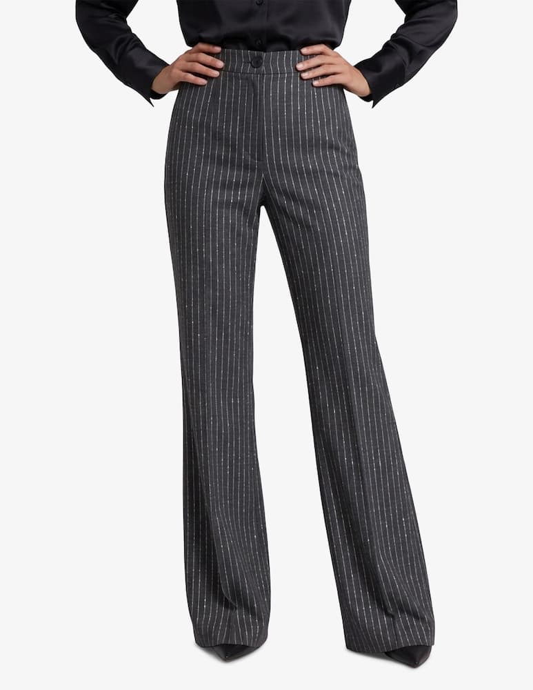 Face to Face Style Gwen pinstripe palazzo trousers - picture 1