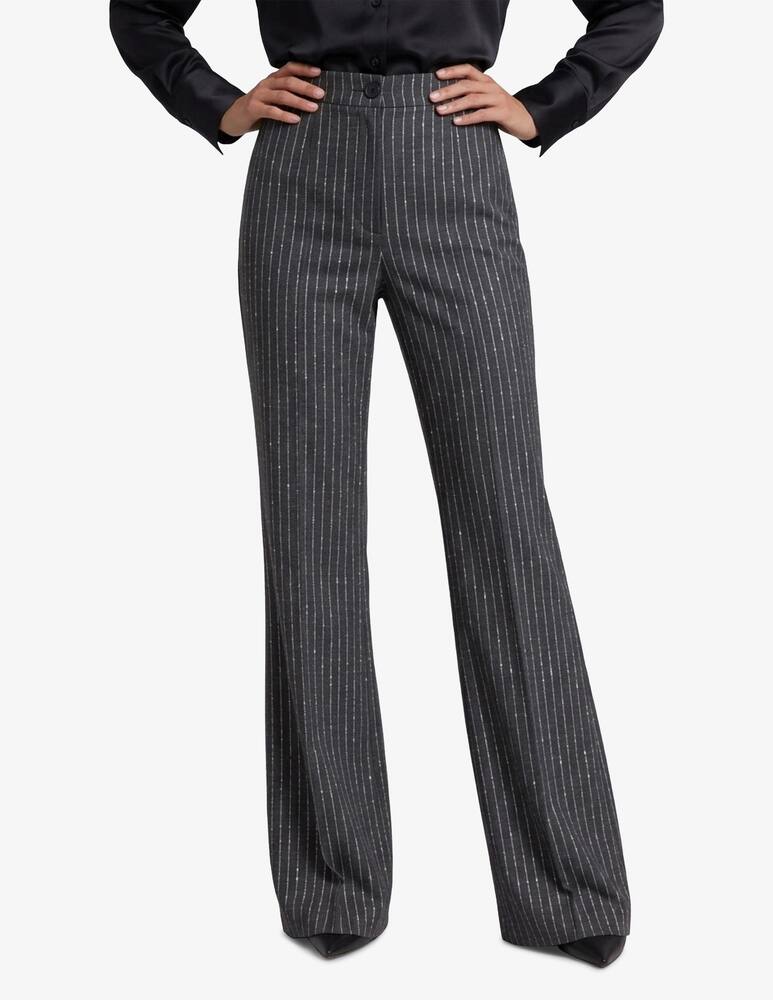 rinascente Face to Face Style Pantalone palazzo Gwen gessato