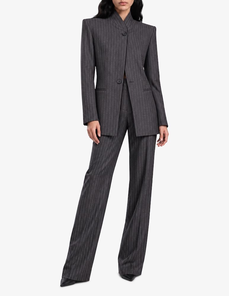 Face to Face Style Gwen pinstripe palazzo trousers - picture 2