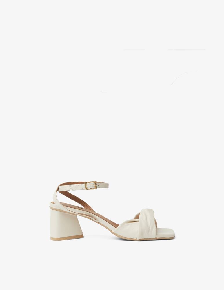Carmens Carry Knot leather heeled sandals - picture 1