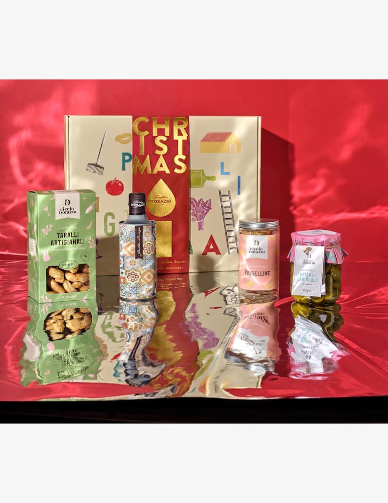 Frantoio D'Orazio Gift Box Aperitivo Pugliese - immagine 1 Frantoio D'Orazio Gift Box Aperitivo Pugliese - immagine 1