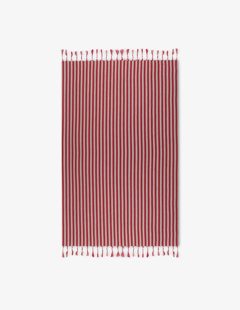 rinascente Mizar&Alcor Striped Red Towel - Red