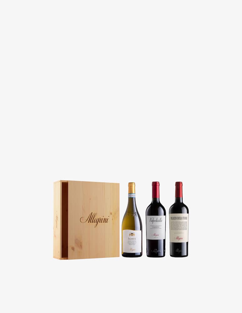 Allegrini Wooden box 3 bottiglie - picture 1 Allegrini Wooden box 3 bottiglie - picture 1