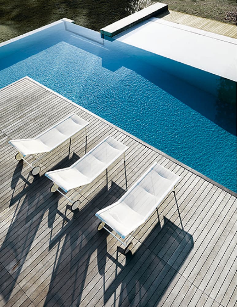 rinascente Knoll Chaise Longue 1966 Con Schienale Regolabile