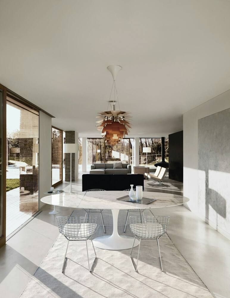 rinascente Knoll Saarinen Oval Table