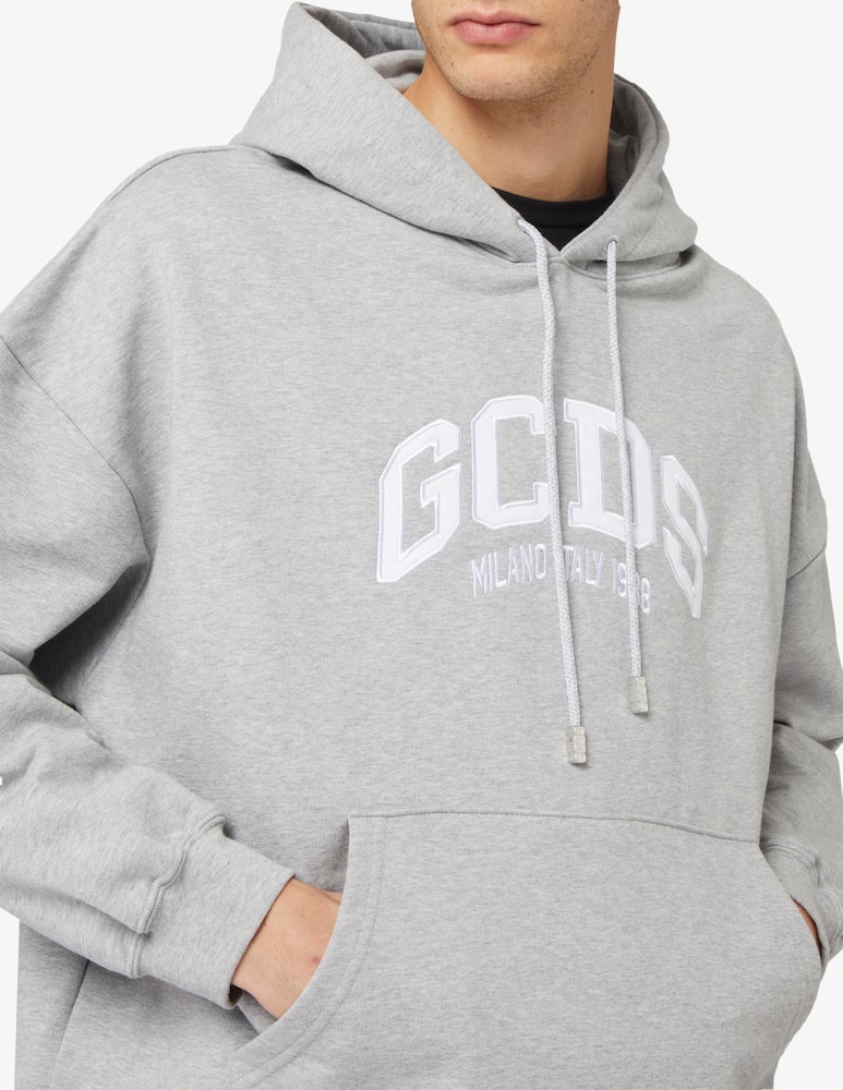 rinascente GCDS Felpa con cappuccio logo loose