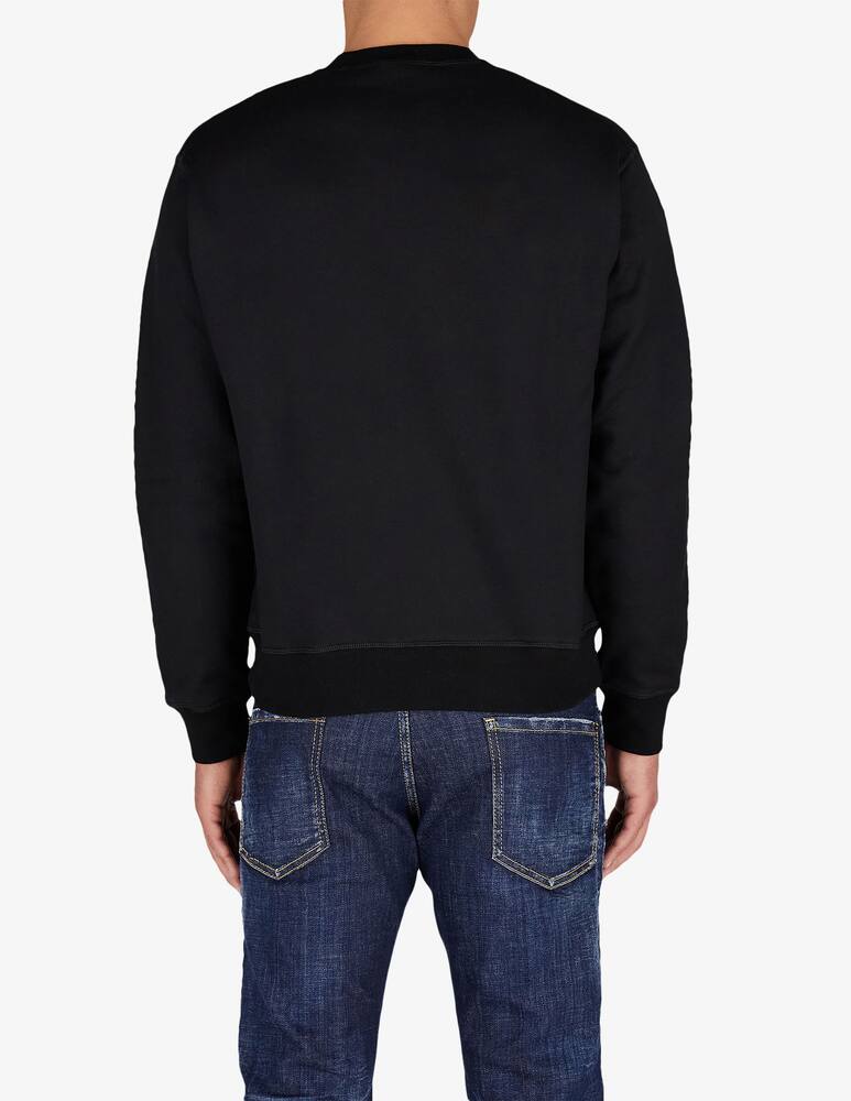 Dsquared2 Felpa girocollo icon big logo - immagine 2 Dsquared2 Felpa girocollo icon big logo - immagine 2