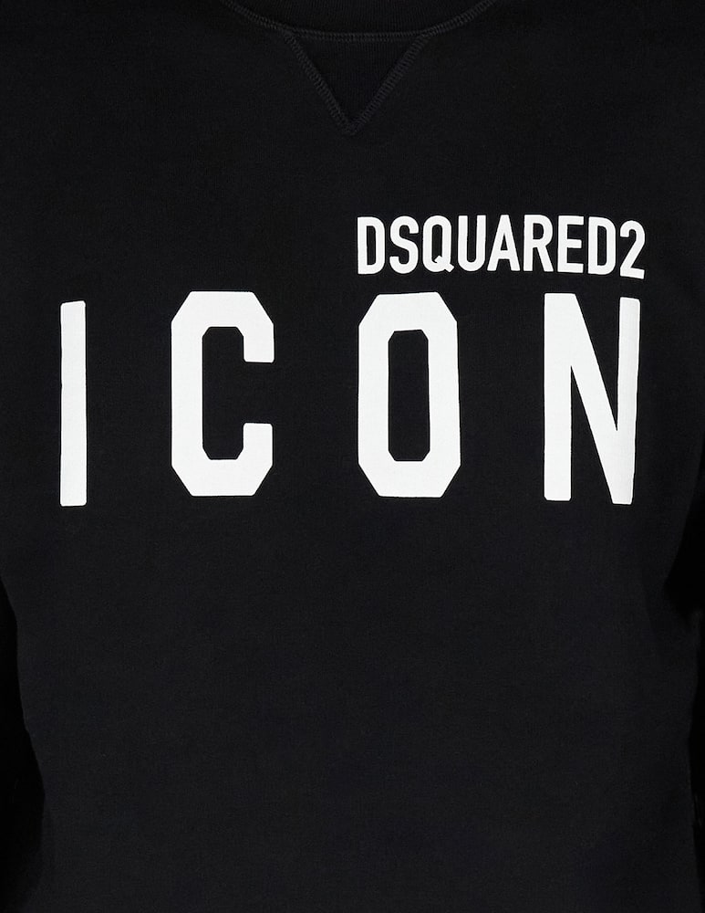 Dsquared2 Felpa girocollo icon big logo - immagine 3 Dsquared2 Felpa girocollo icon big logo - immagine 3