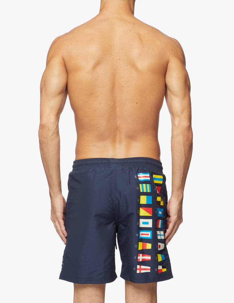 rinascente Paul & Shark Costume con dettaglio bandierine