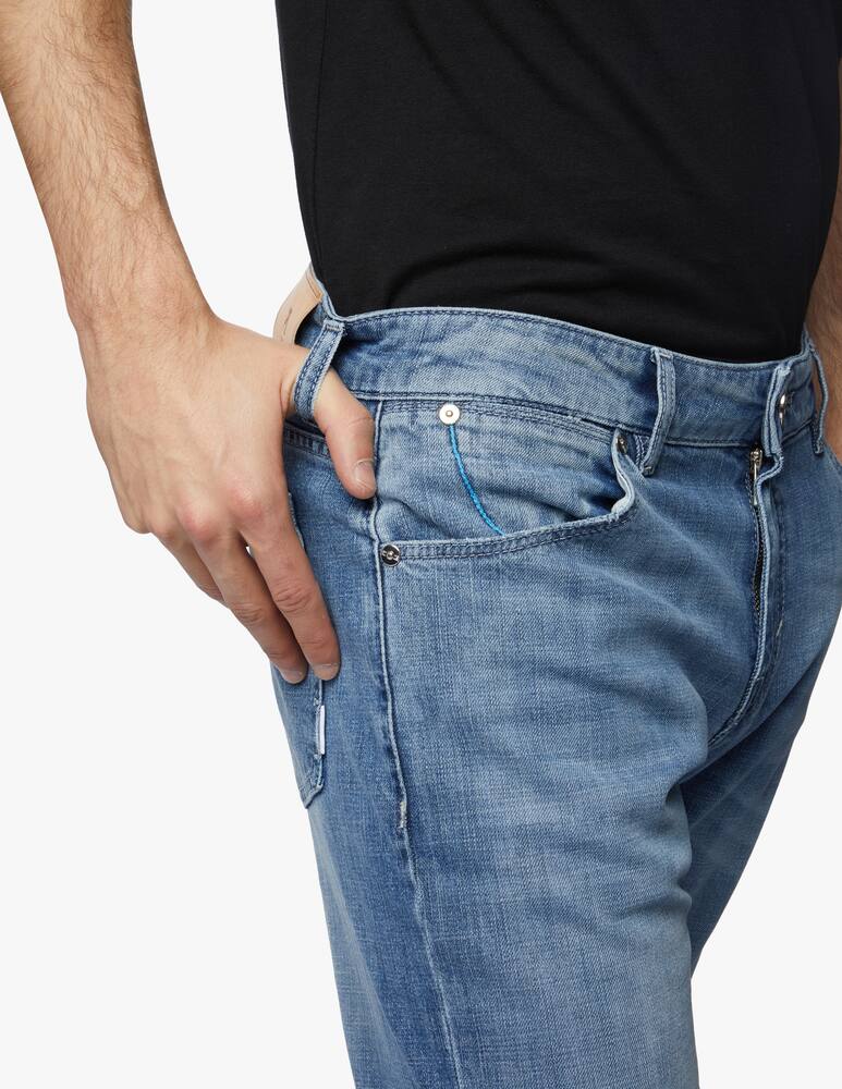 rinascente PT Pantaloni Torino Jeans Slim/soul 5 tasche - blu