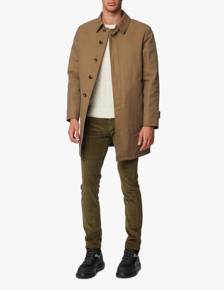 rinascente L'impermeabile Removable padding single breasted trench coat