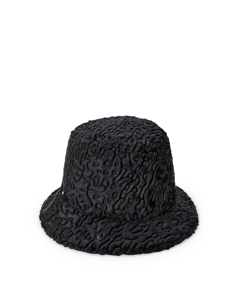 Flapper Faux fur bucket hat Sisi  - picture 1