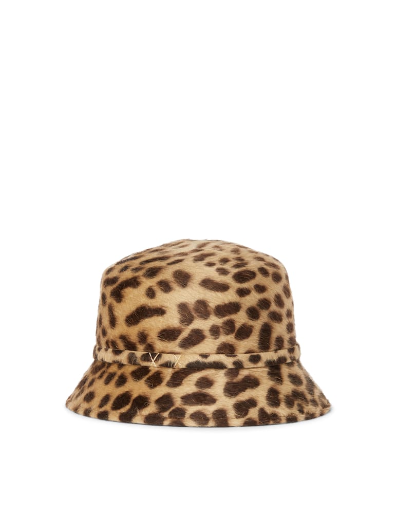 rinascente Filippo Catarzi 1910 Cappello bucket di pelle