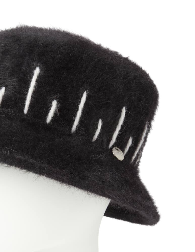 rinascente Filippo Catarzi 1910 Cappello bucket in angora