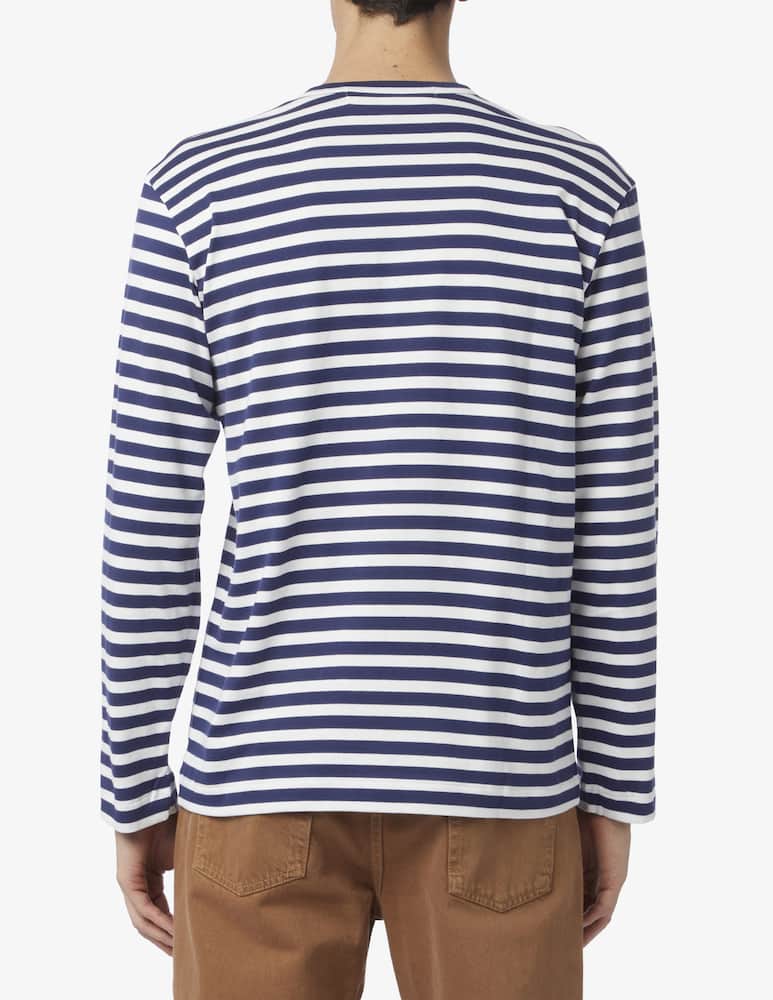 Comme des Garçons Play Maglietta maniche lunghe a righe - immagine 3 Comme des Garçons Play Maglietta maniche lunghe a righe - immagine 3
