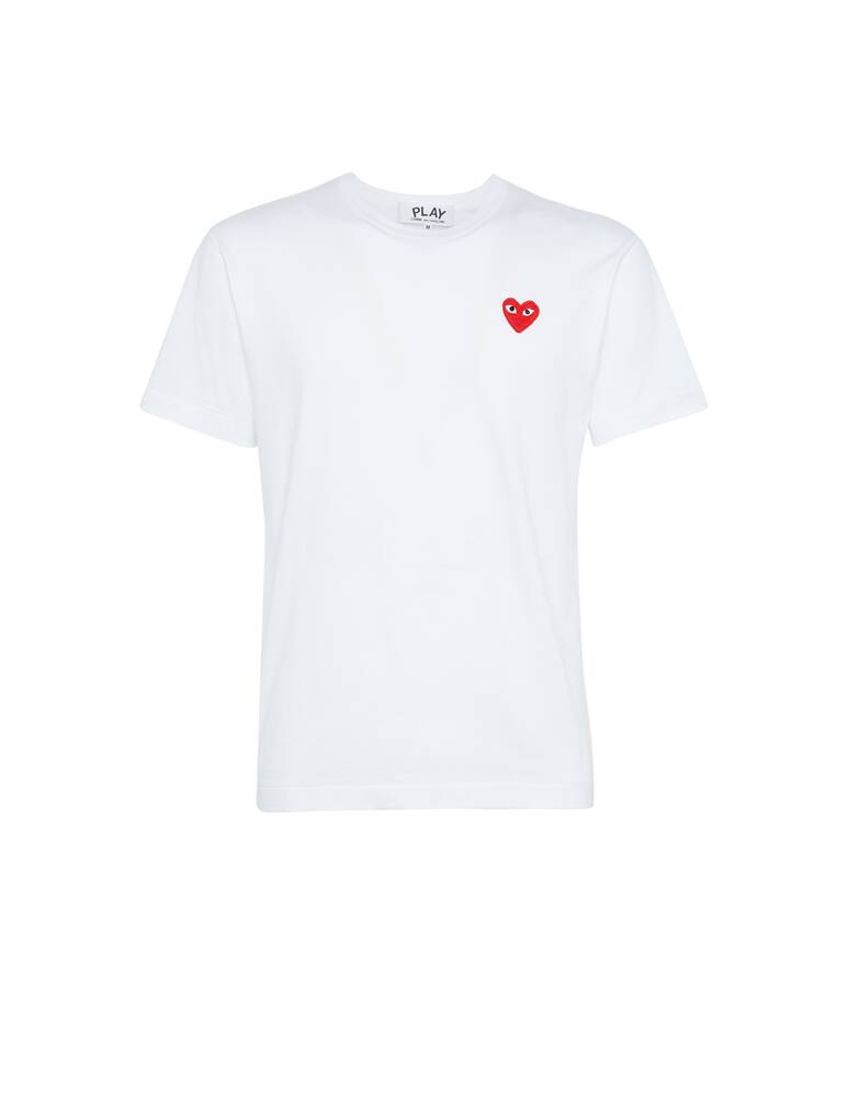 rinascente Comme des Garçons Play T-shirt play con logo a cuore 