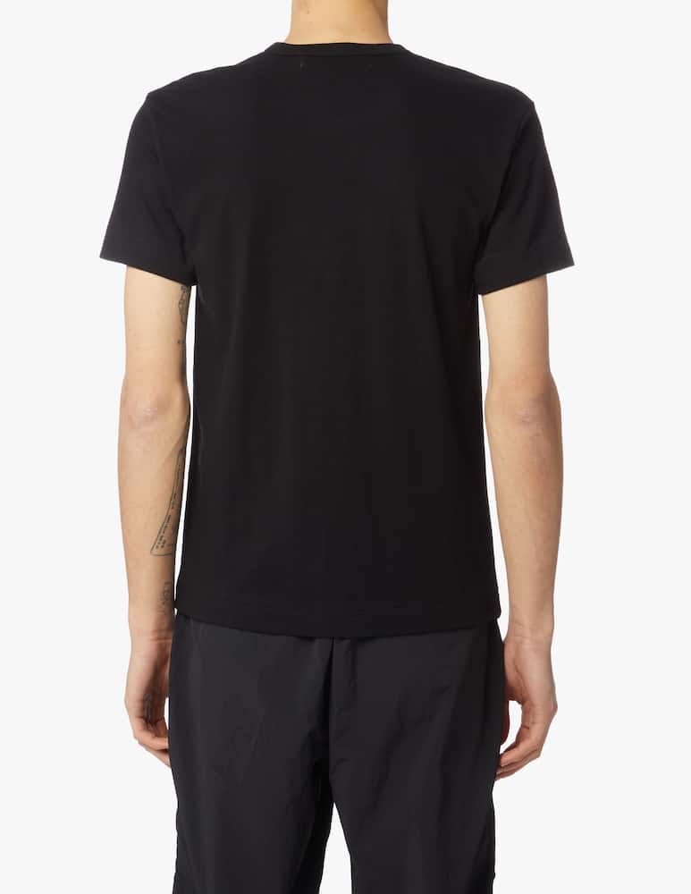 Comme des Garçons Play T-shirt play con logo a cuore grande - immagine 3 Comme des Garçons Play T-shirt play con logo a cuore grande - immagine 3