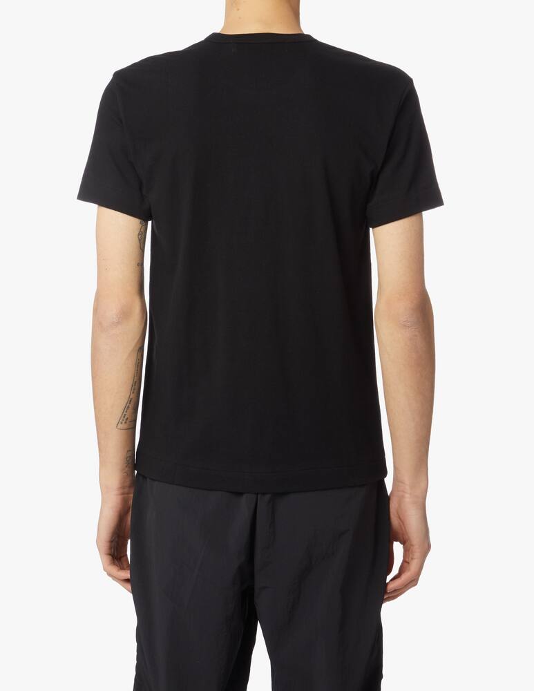 rinascente Comme des Garçons Play T-shirt play con logo a cuore grande 