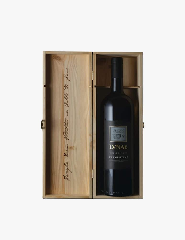 Cantine Lunae Cassetta Legno Etichetta Nera Magnum - immagine 1 Cantine Lunae Cassetta Legno Etichetta Nera Magnum - immagine 1