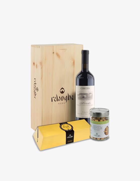 Ceretto - Barolo Gift Box, Hazelnut Cream and Chocolate Lingotto - €135,00