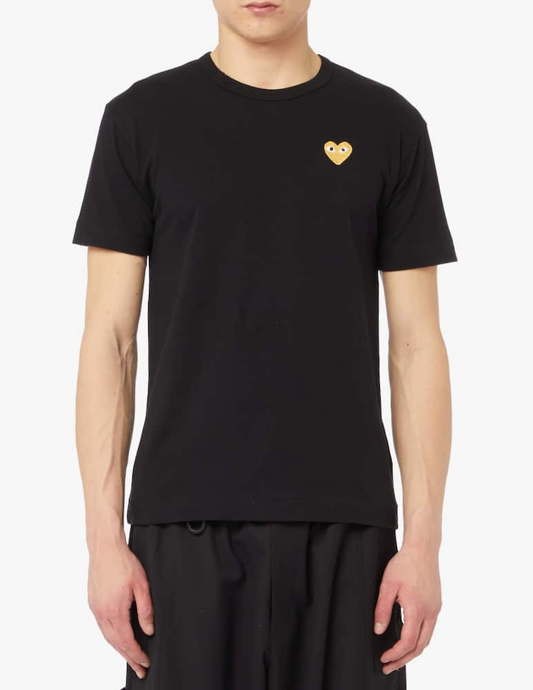 Comme des Garçons Play Maglietta heart patch - immagine 1 Comme des Garçons Play Maglietta heart patch - immagine 1