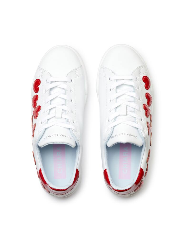 rinascente Chiara Ferragni Sneakers basse Hearts Roger