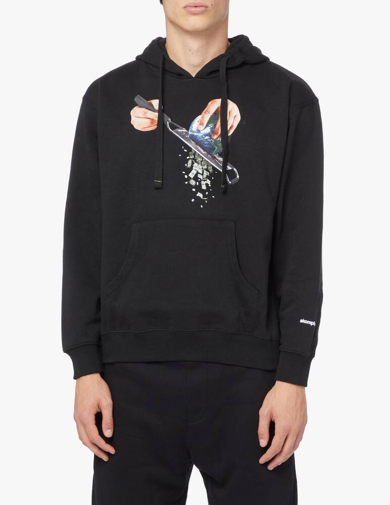 rinascente Akomplice Felpa con cappuccio genocidio ambientale