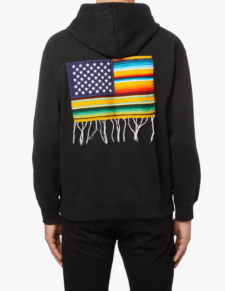 rinascente Akomplice Felpa con cappuccio bandiera