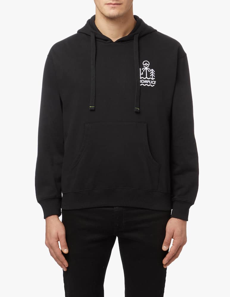 rinascente Akomplice Felpa con cappuccio bandiera