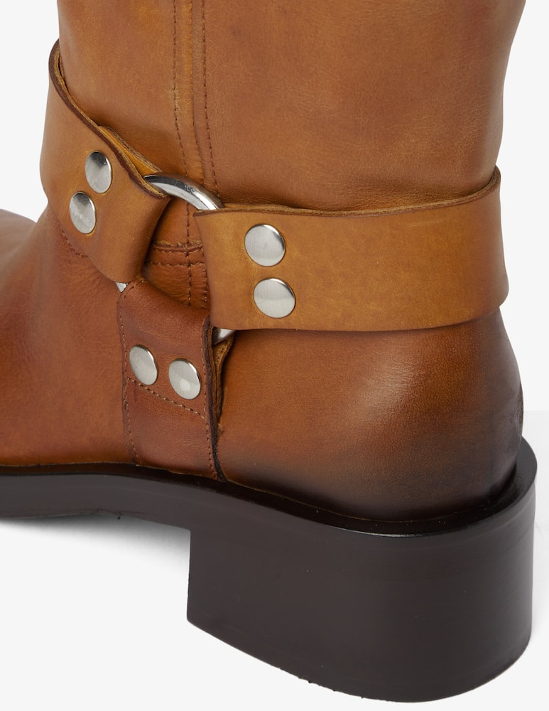 rinascente Strategia Joy mid quilted biker boots