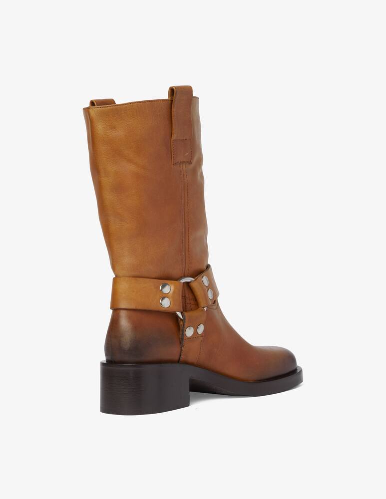 rinascente Strategia Joy mid quilted biker boots