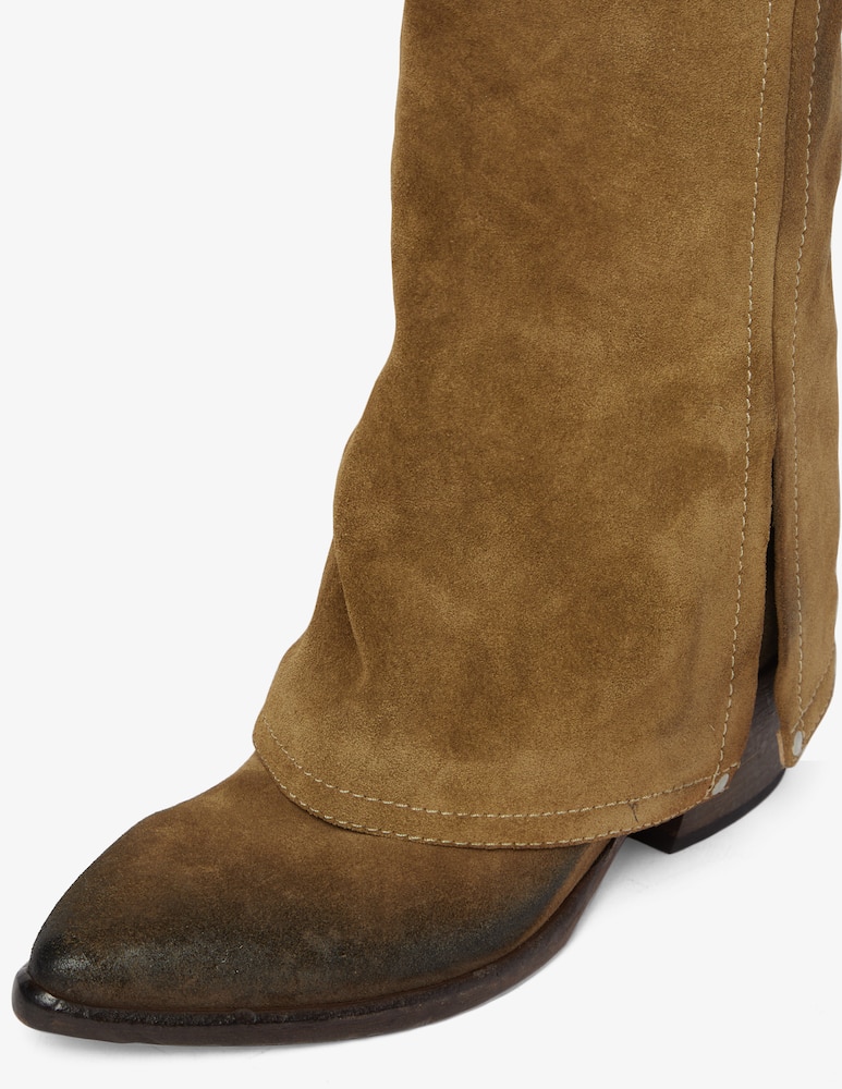 rinascente Strategia Stivali bassi in camoscio slavato Yvette reverse