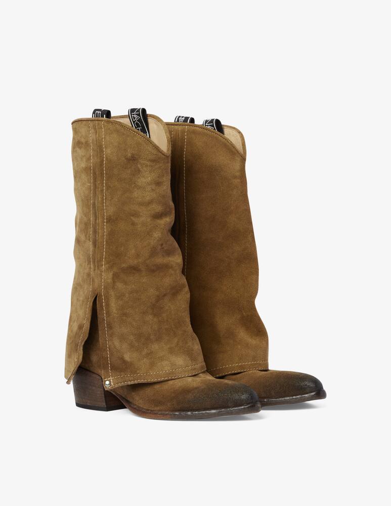 Strategia Yvette reverse low boots in washed suede - picture 3 Strategia Yvette reverse low boots in washed suede - picture 3