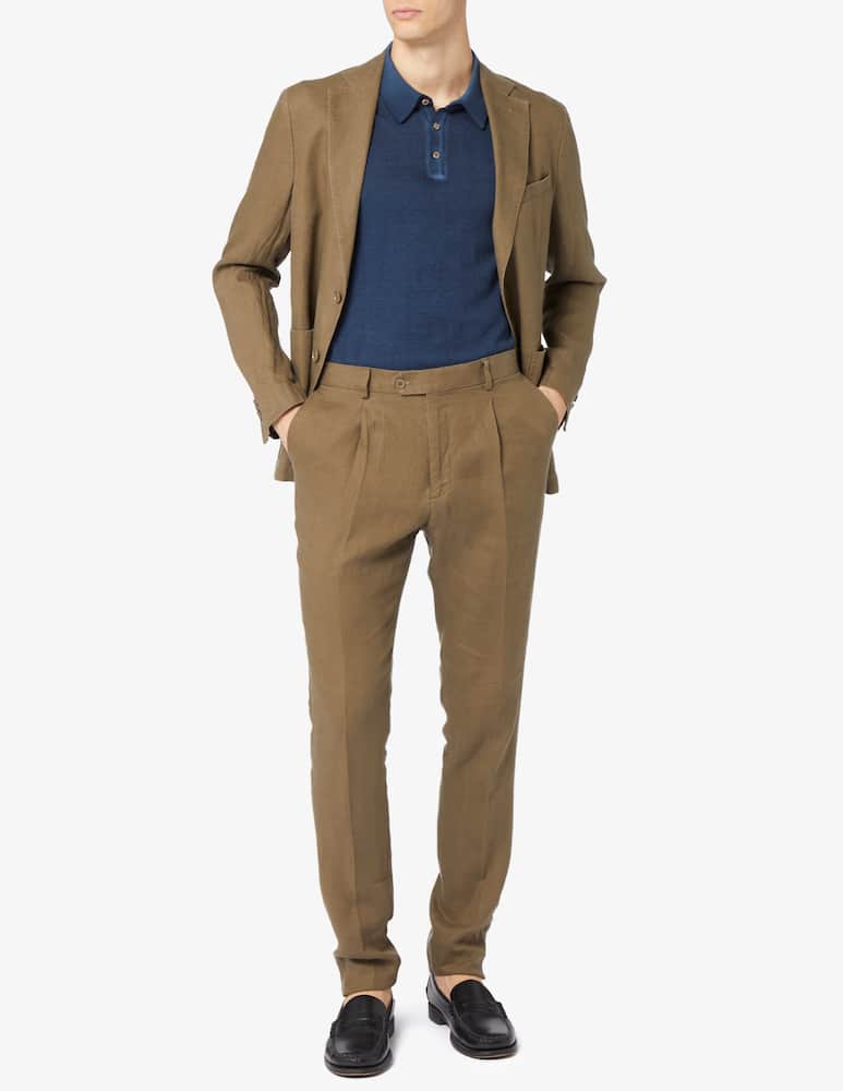 rinascente Misaky D8 linen  trousers
