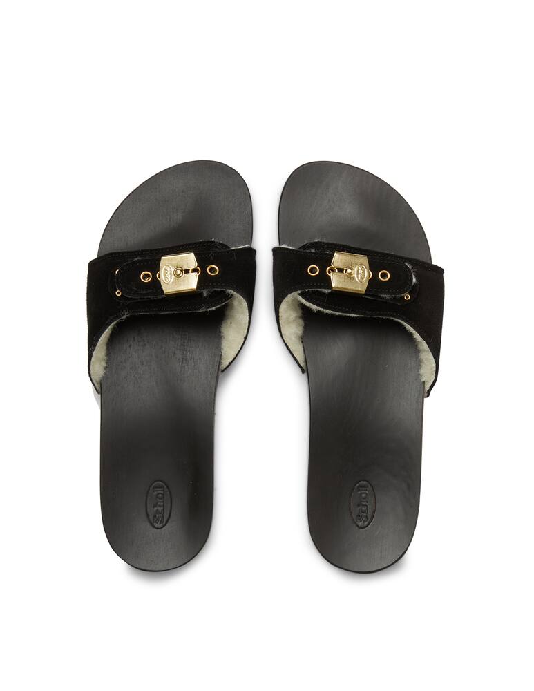 rinascente Scholl Iconic Pescura Flat with suede upper