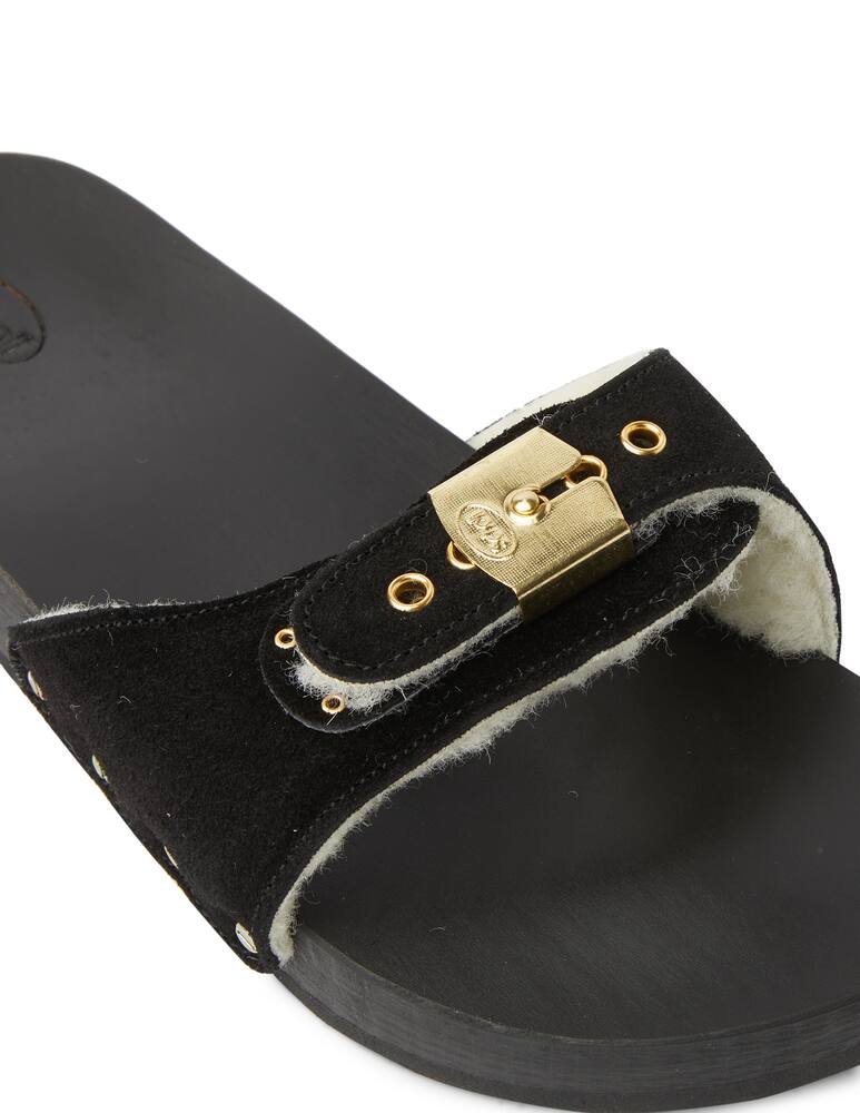 rinascente Scholl Iconic Pescura Flat with suede upper