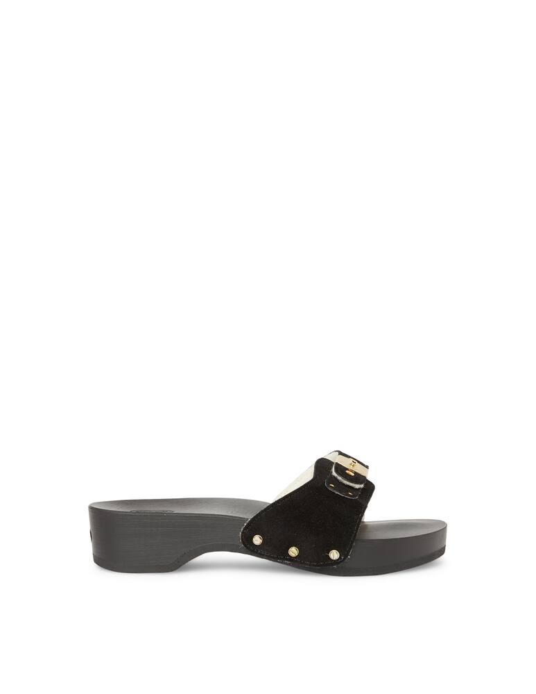 rinascente Scholl Iconic Pescura Flat with suede upper