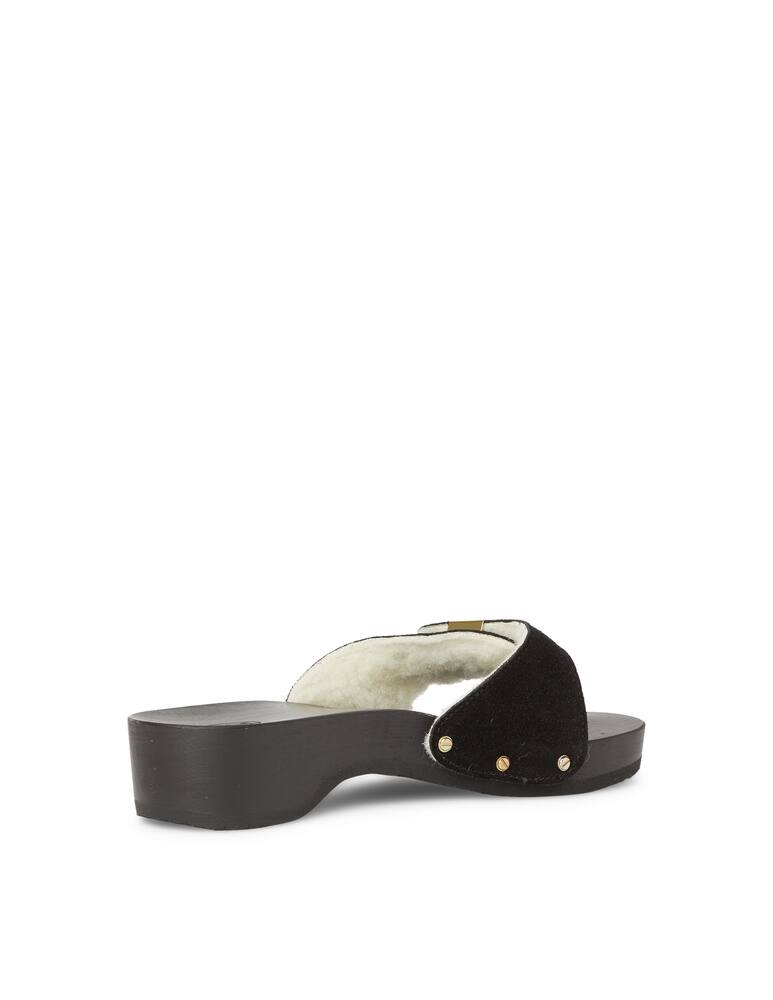 rinascente Scholl Iconic Pescura Flat with suede upper
