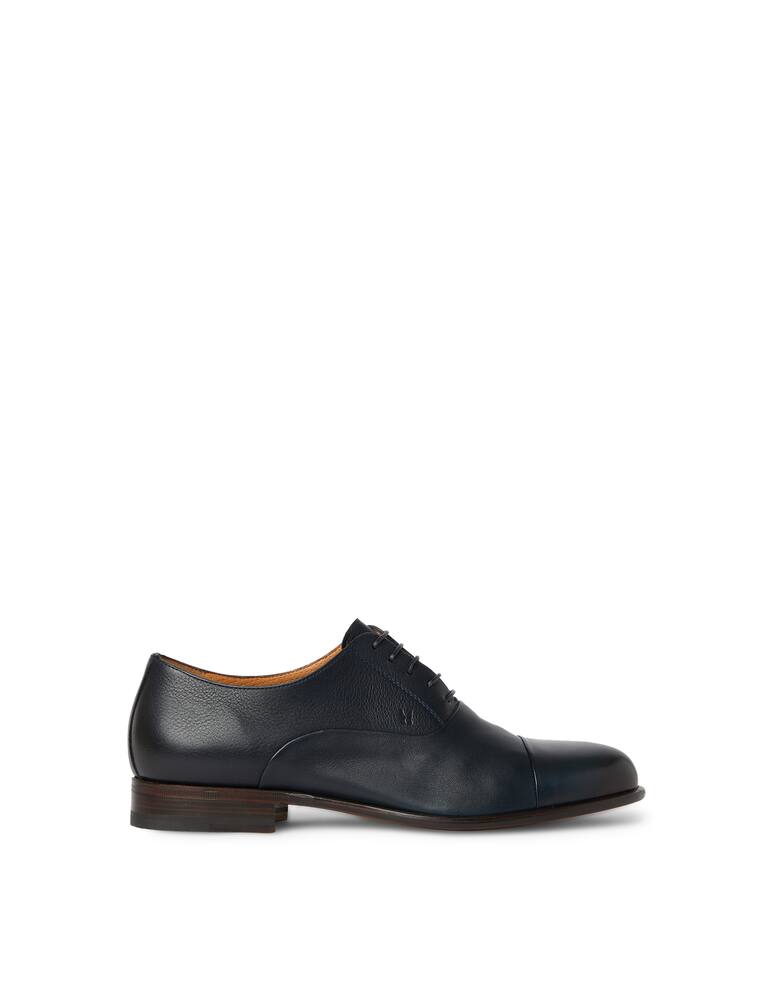 rinascente Moreschi Dark blue calfskin oxford shoes