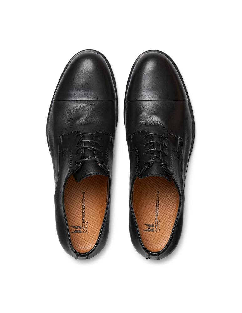 rinascente Moreschi Black calfskin derby shoes