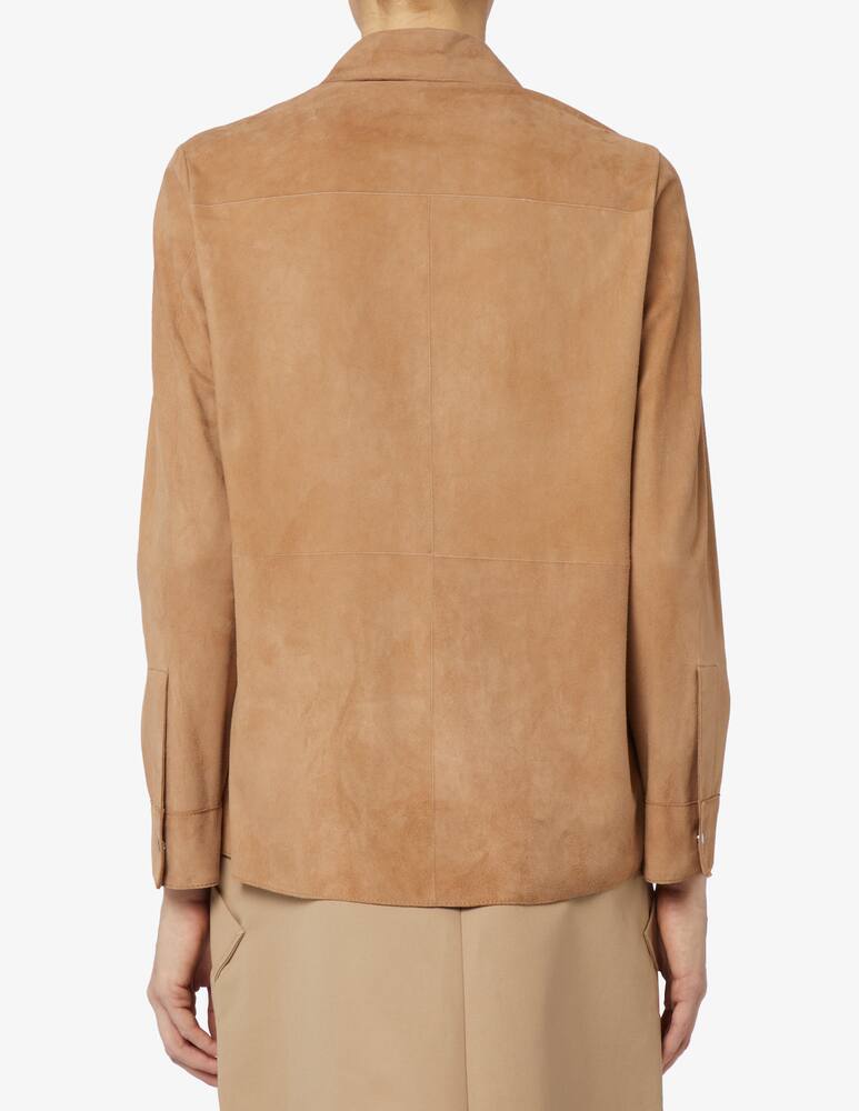 rinascente 24.7 Studio Giacca overshirt in camoscio