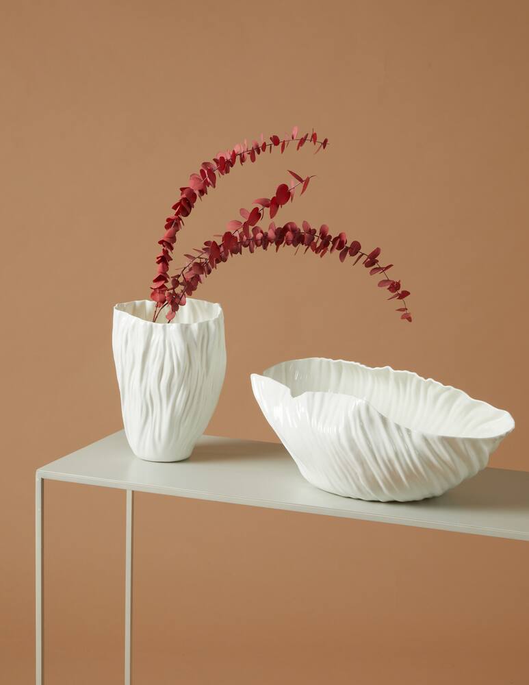 rinascente Driade Adelaide Iii Vase - White