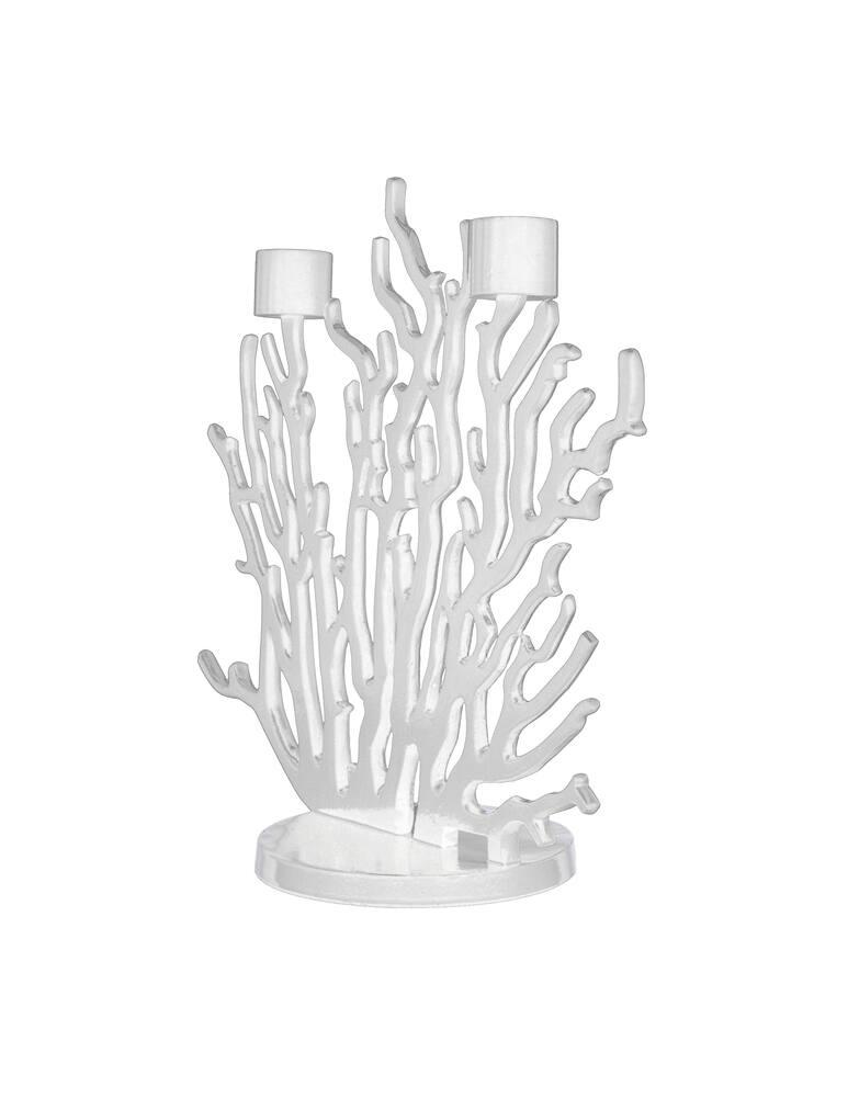 rinascente Driade Tenochtitlan Candelabro Bianco - Bianco
