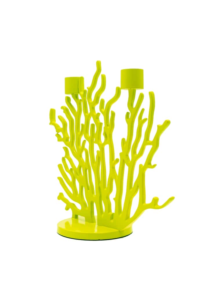 rinascente Driade Tenochtitlan  Candlesticks - Yellow