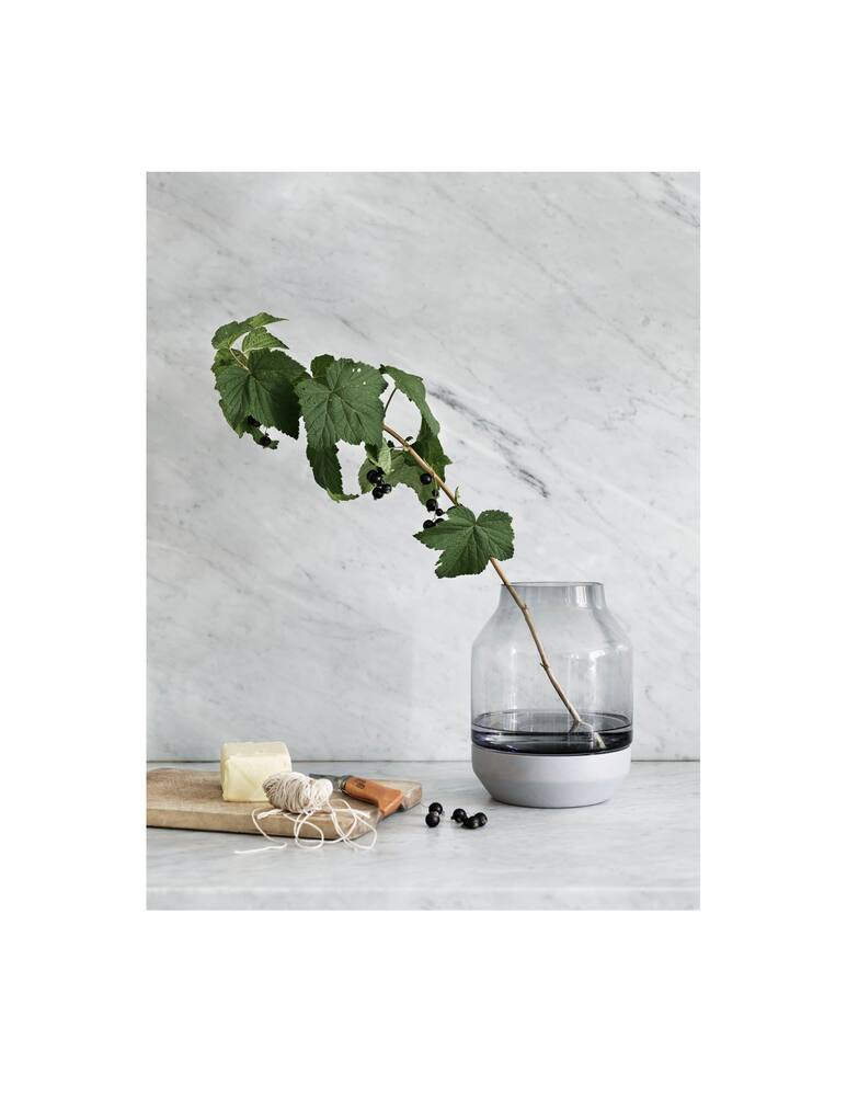 rinascente Muuto Elevated vase - grey