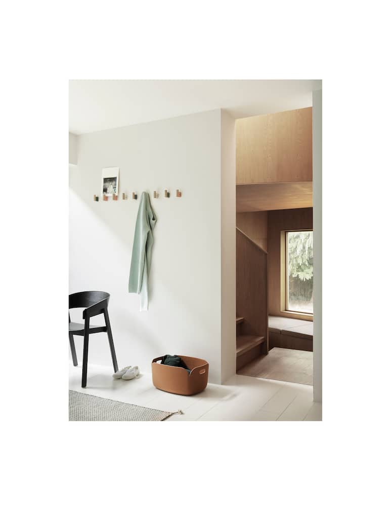 rinascente Muuto Appendiabiti Dots Wood Set da 5 pezzi - Marrone