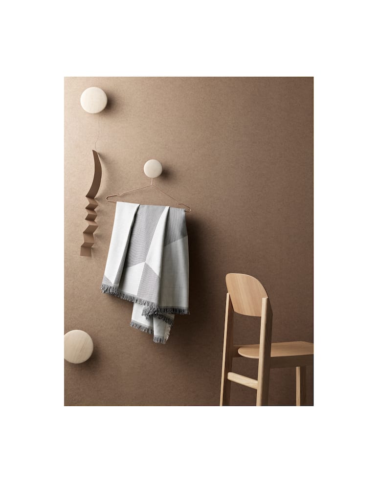 rinascente Muuto Appendiabiti Dots Wood Set da 5 pezzi - Marrone